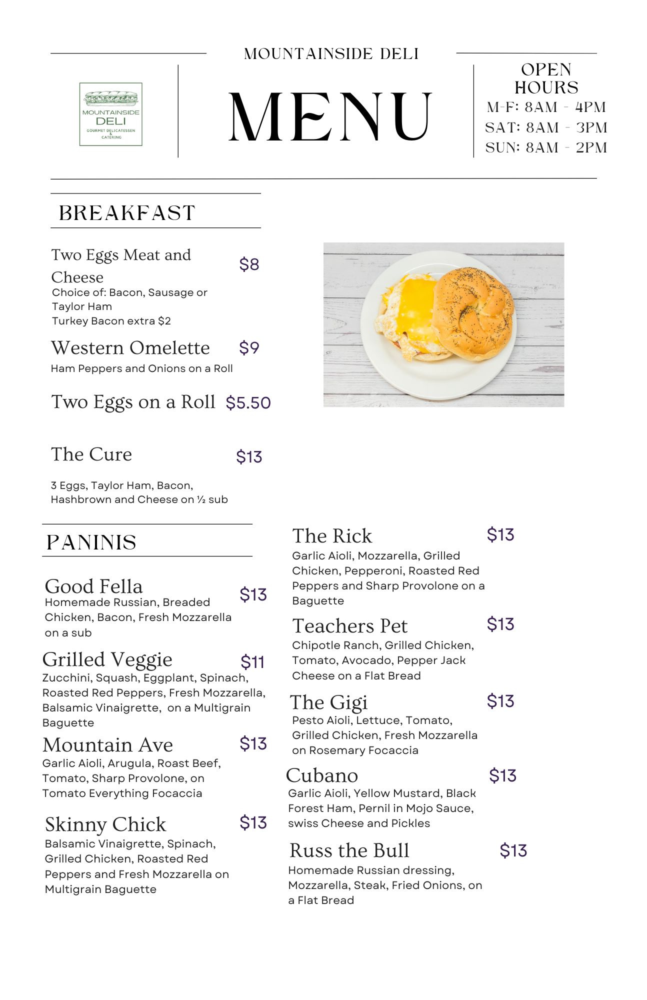 Our Foods
