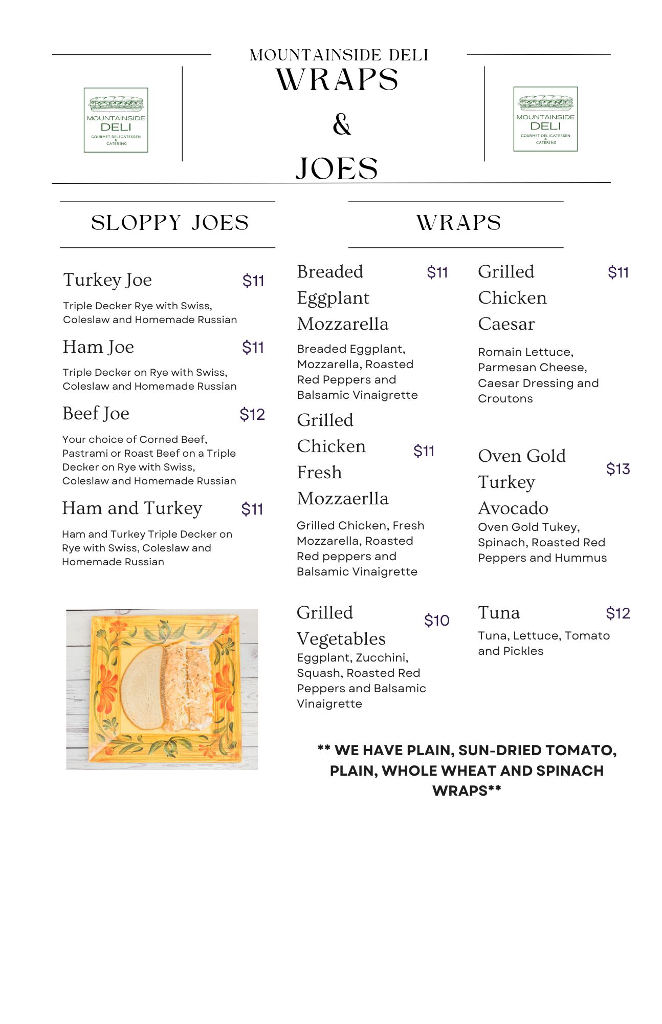 Our Foods